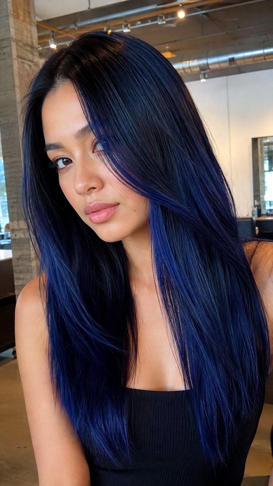 Midnight Blue Hair Color Ideas - 21 Hair Dye Color Ideas