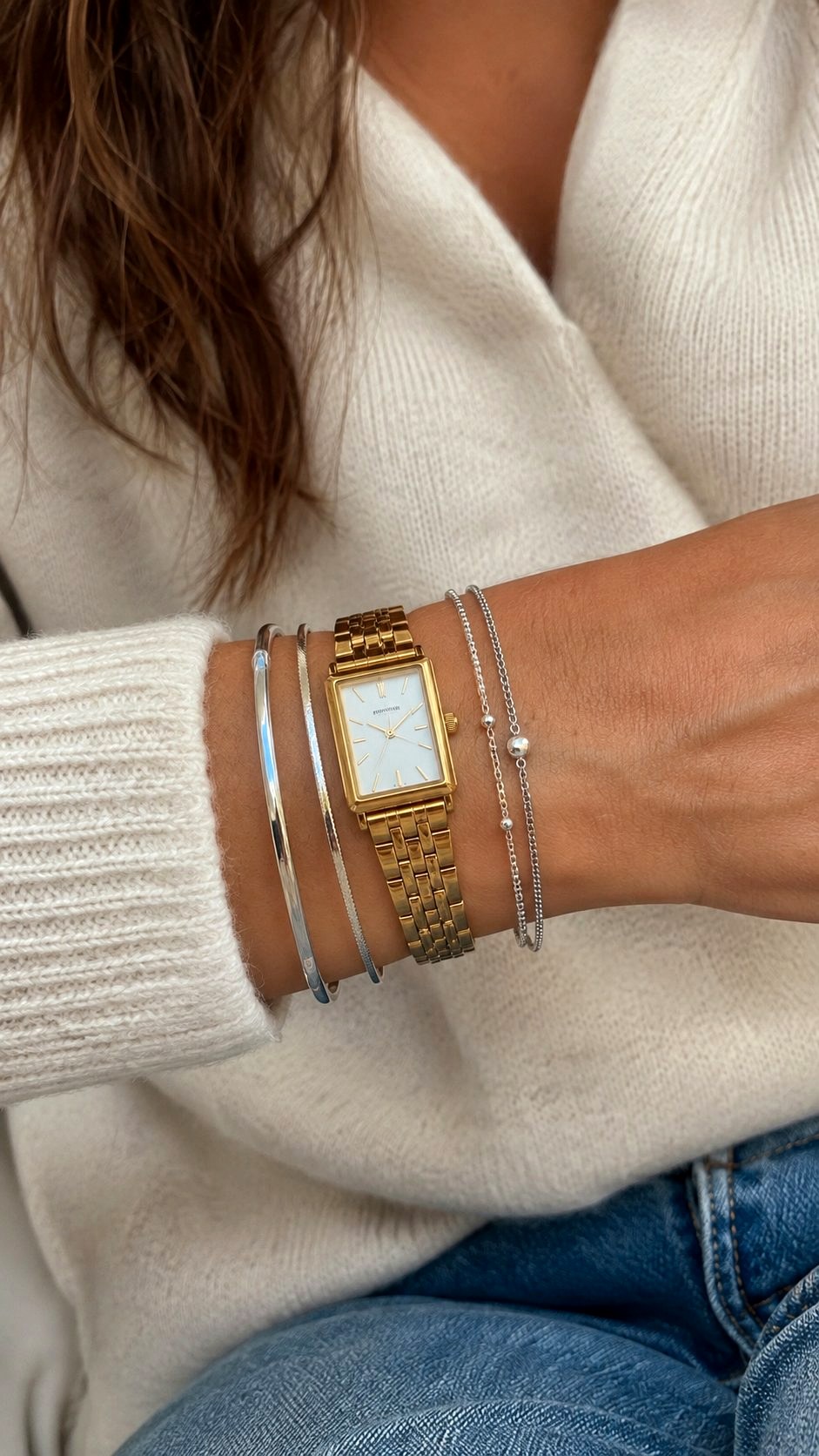 Mixing Metals with Watches - 20 mixing gold and silver jewelry ideas