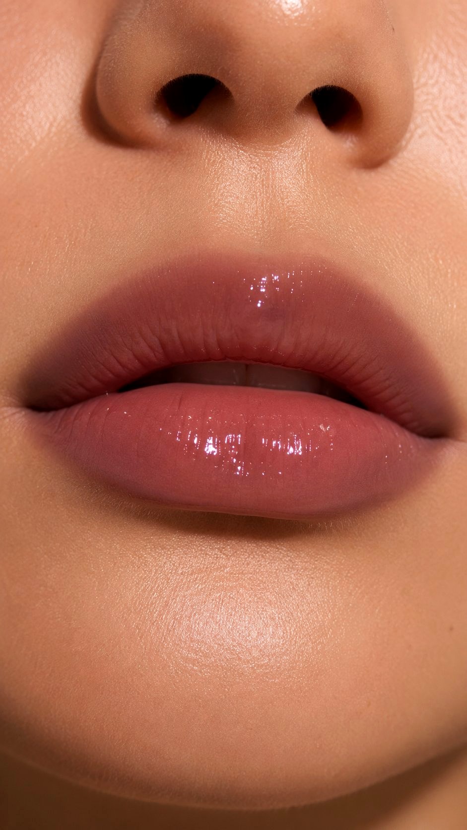 Mocha Mauve Cloudy Lip Combo - 20 Summer Trendy Lip Combo Ideas