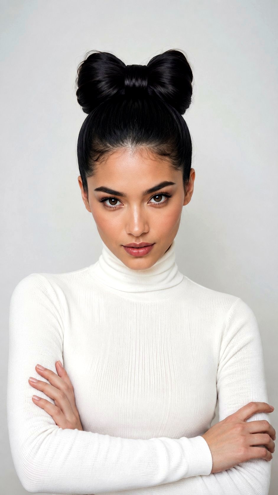 Modern Bow Bun Aesthetic - 23 classy bun ideas
