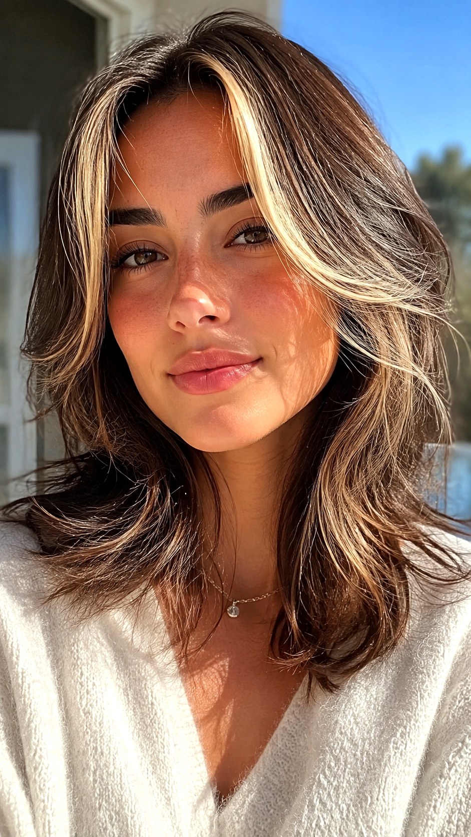 Money Piece Soft Wolf Cut - 24 soft wolf cut hairstyle ideas