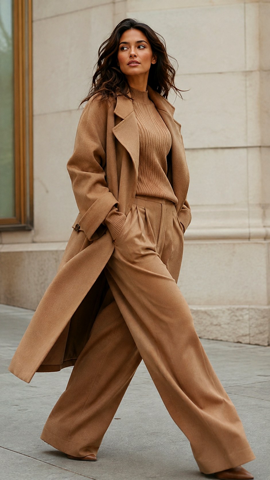 Monochromatic Camel Outfit Idea - 24 italian fashion Looks