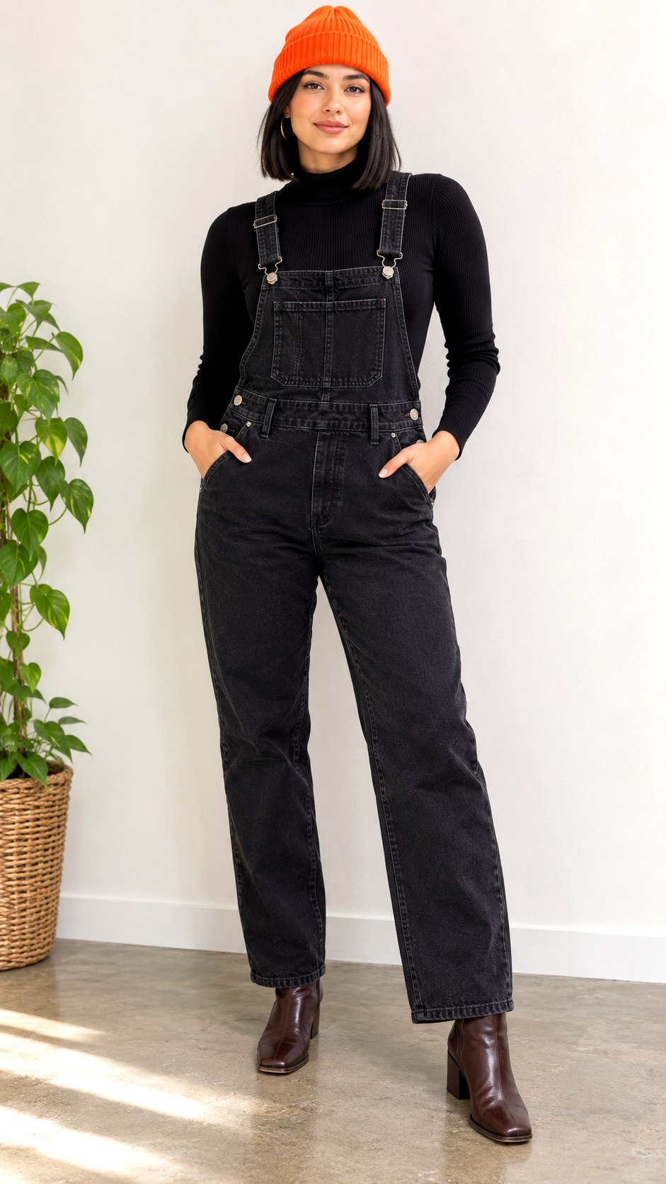 Monochrome School Spirit Overalls Style - 21 school spirit overall outfit ideas