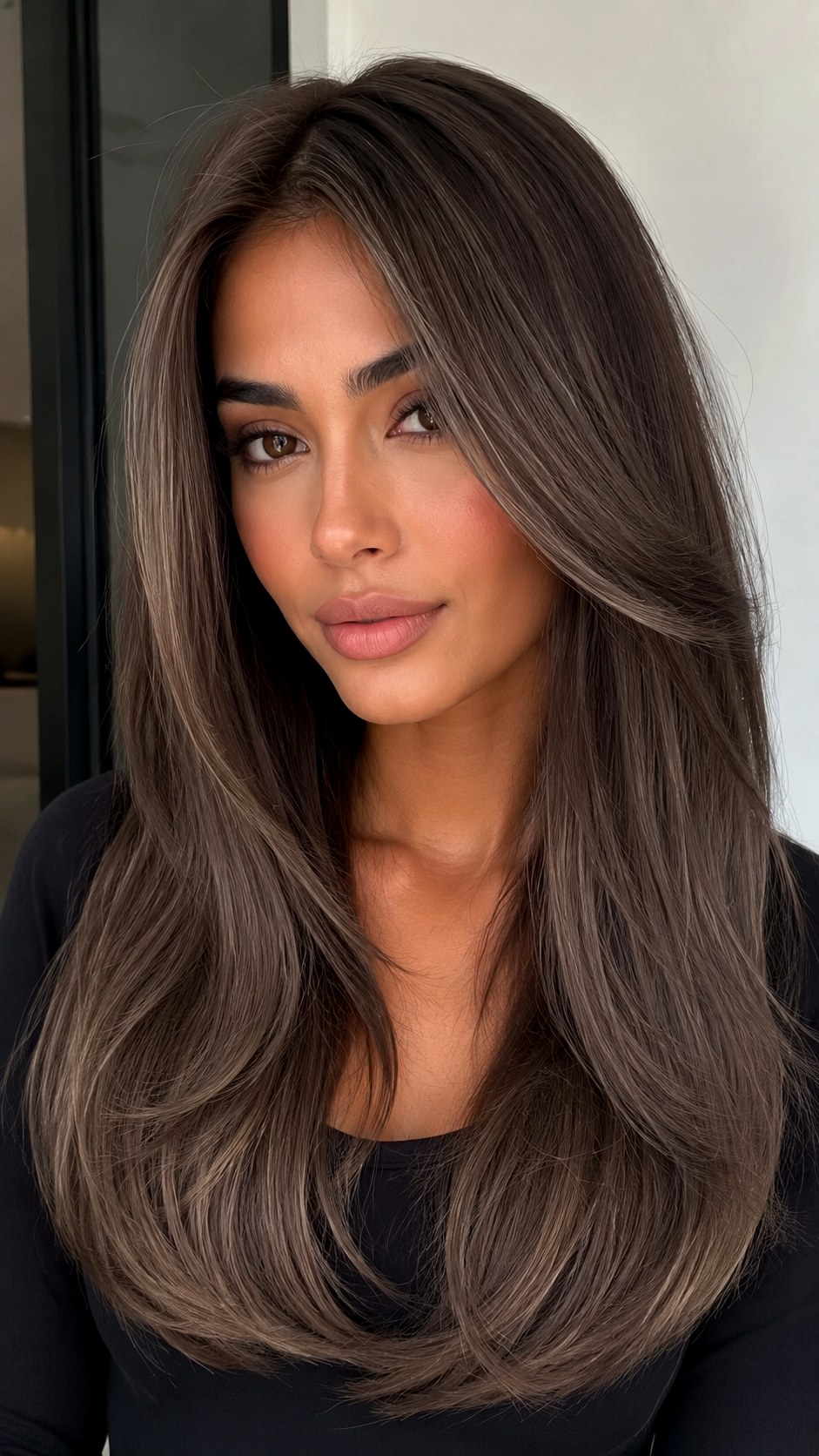 Mushroom Brown Touch - 22 Rich Chocolate Brown Hair Ideas