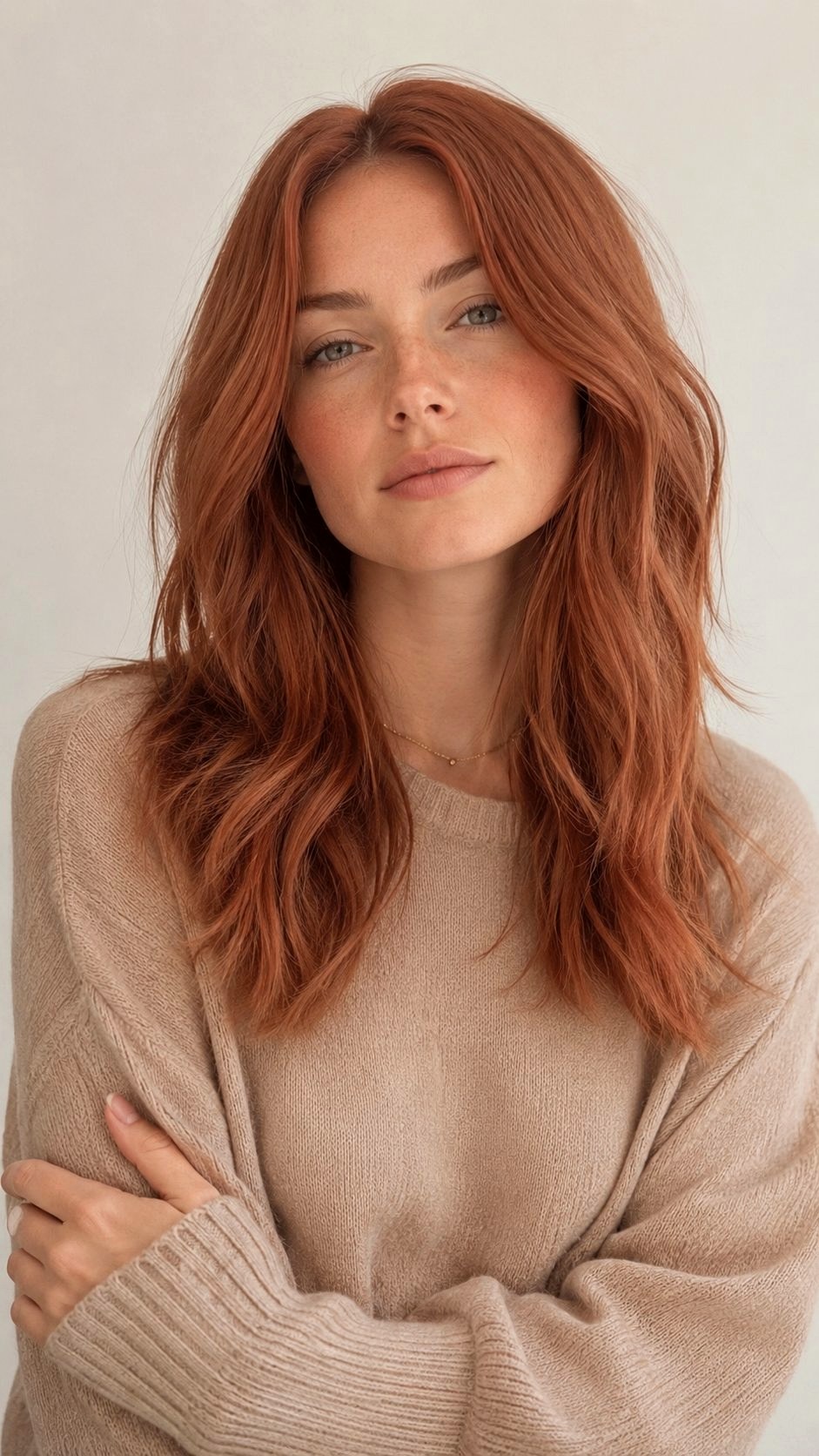 Muted Terracotta Sophistication - 21 Copper Red Hair Color Ideas