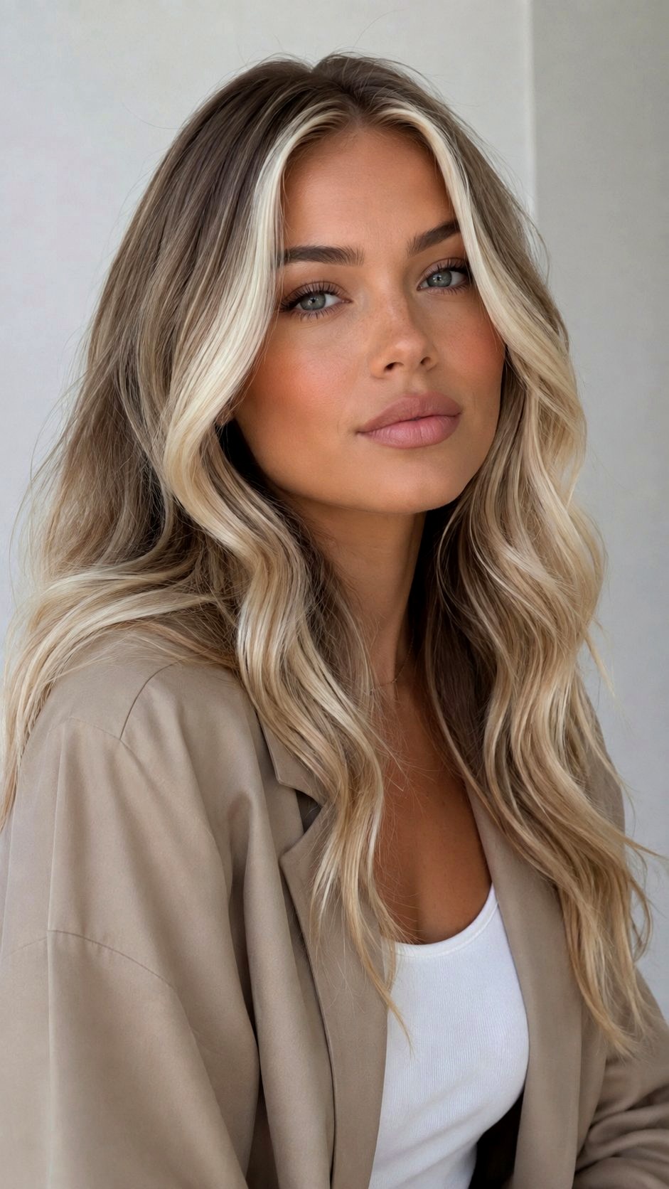 Platinum Blonde Money Piece Highlights - 23 Platinum Blonde Hair Ideas