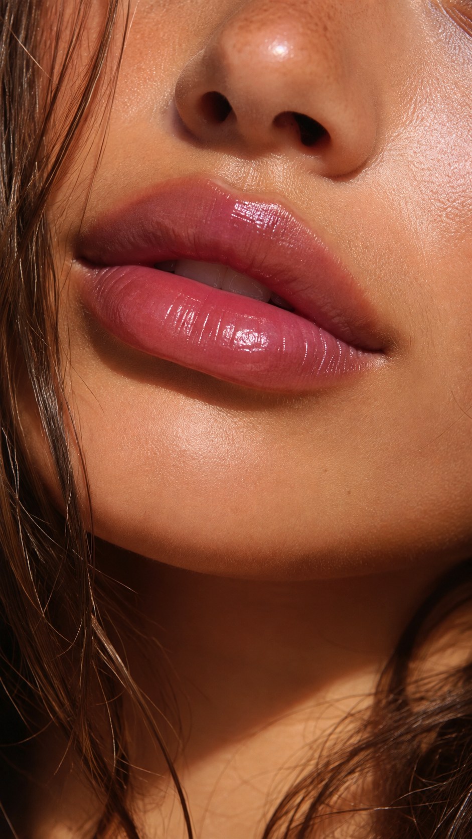 Plum Tinted Lip Balm Glow - 25 Summer Trendy Lip Color Ideas