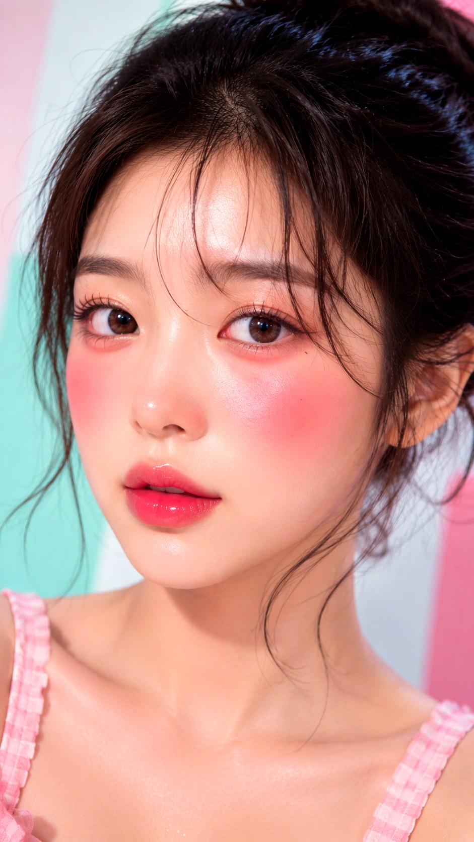 Popsicle Lip and Cheek Trend - 25 Jelly Blush Makeup Ideas