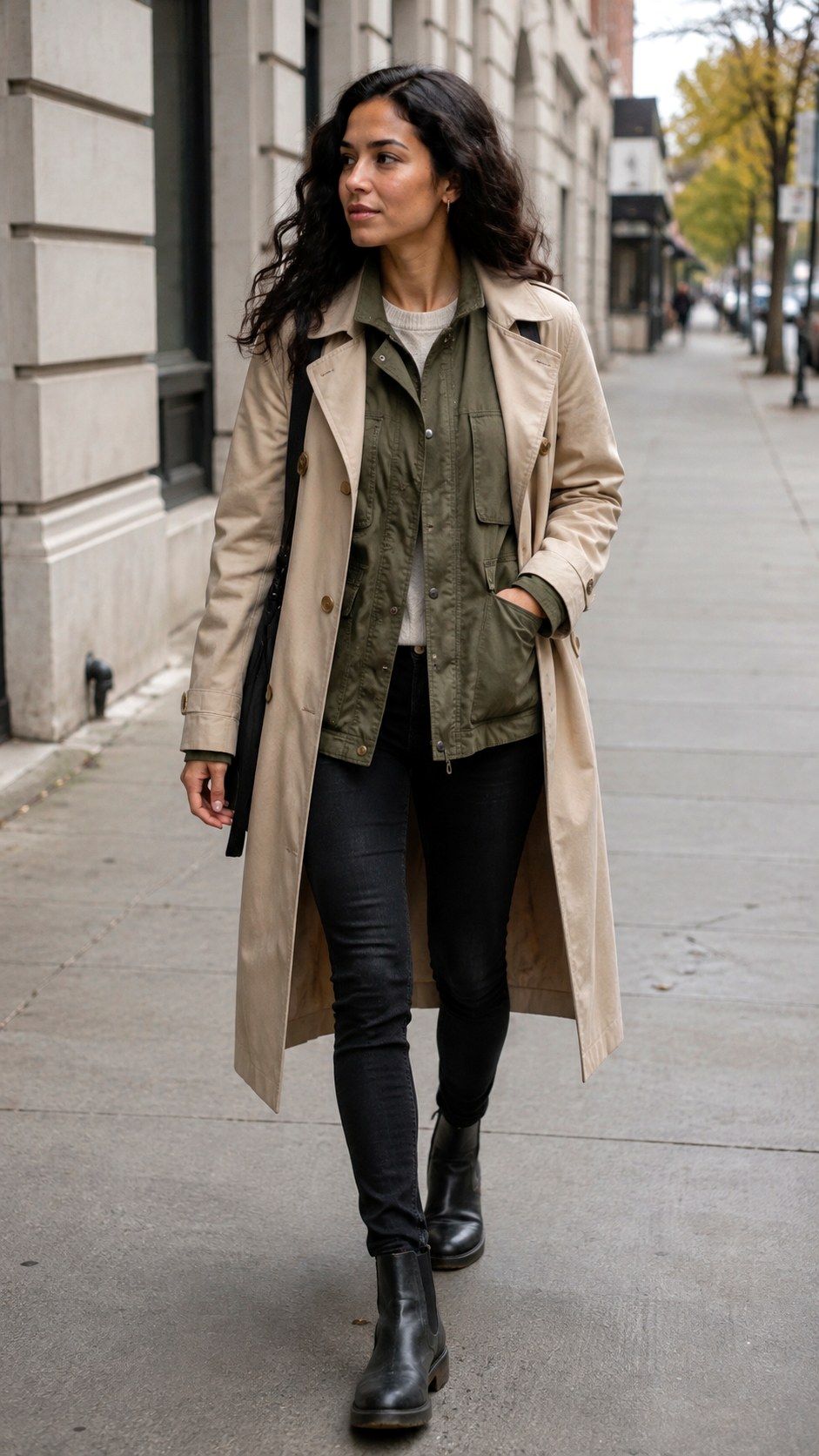 Rainy Day Trench Field Jacket - 25 field jacket outfit ideas