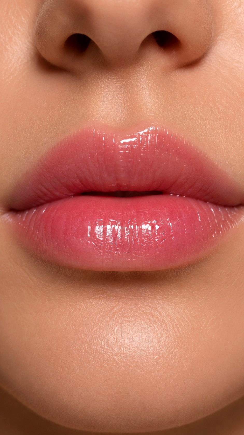 Rosewater Tinted Gloss Combo - 20 Summer Trendy Lip Combo Ideas