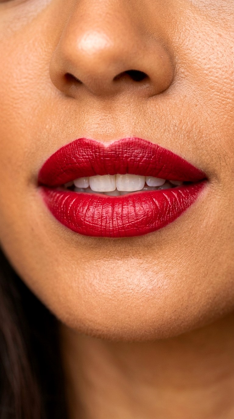 Ruby Slipper Satin Lipstick - 25 Summer Trendy Lip Color Ideas