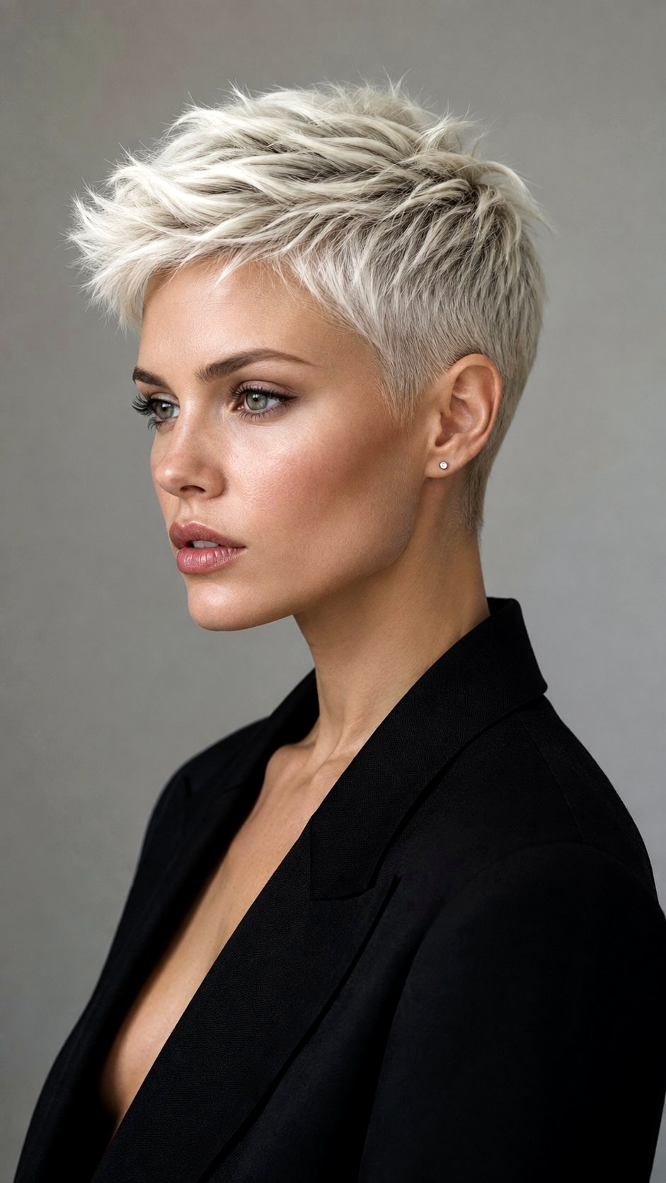 Short Platinum Blonde Pixie Cut - 23 Platinum Blonde Hair Ideas
