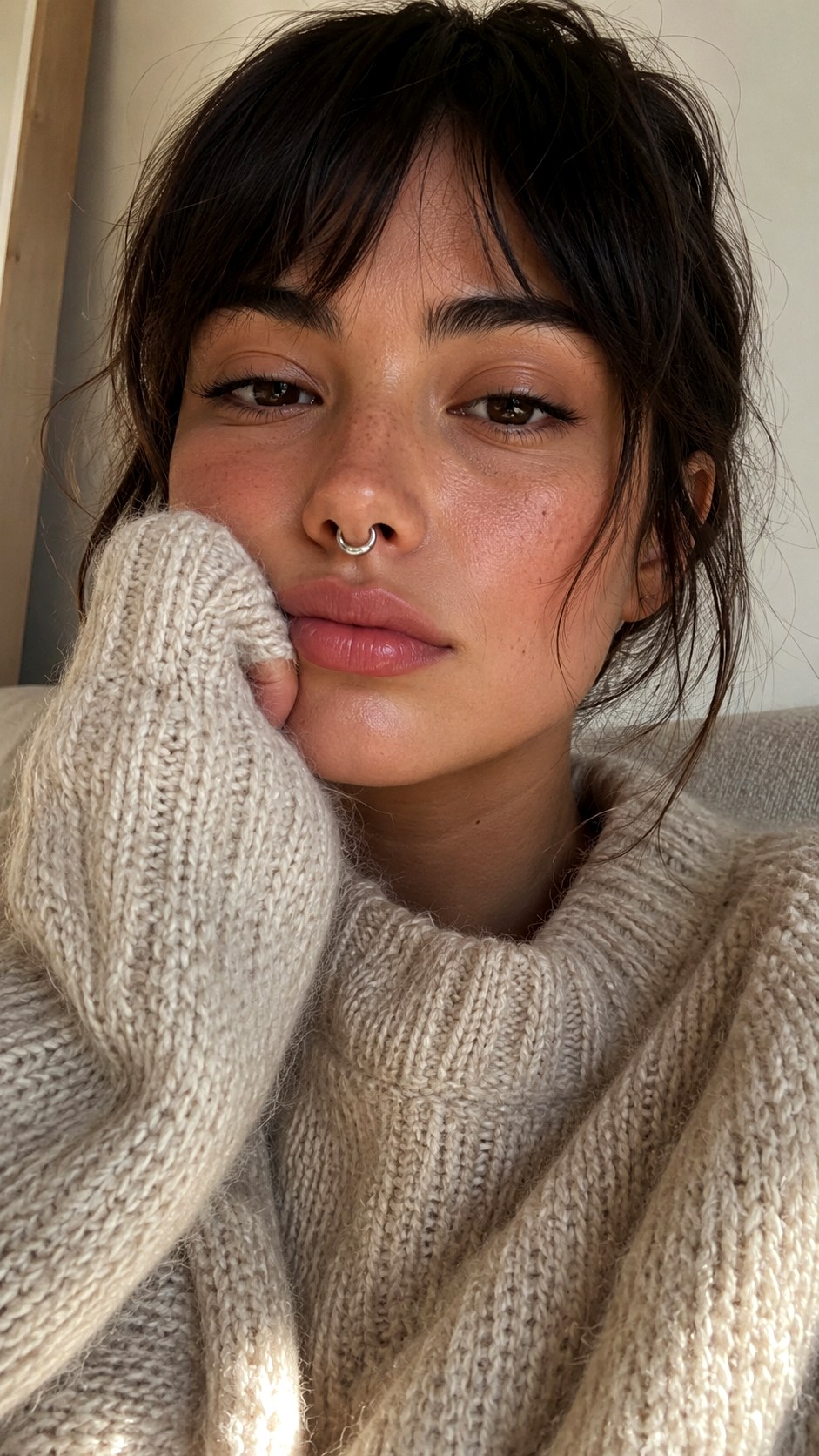 Silver Septum Clicker Rings - 20 silver jewelry aesthetic ideas