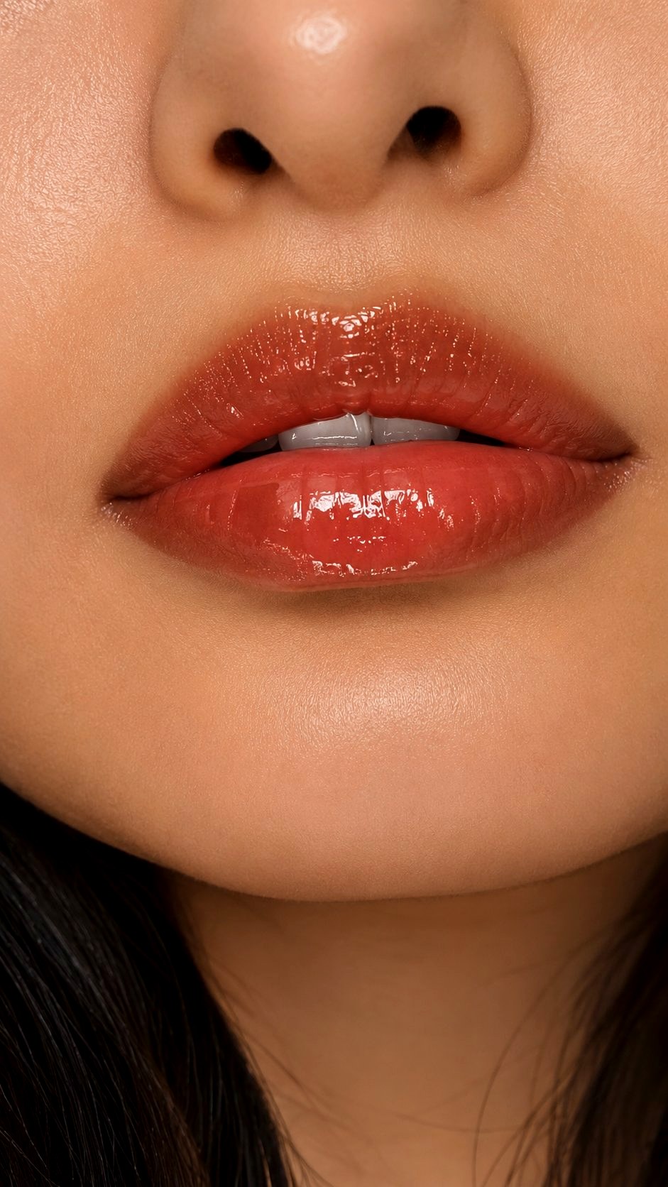 Spiced Cinnamon Lip Oil Tint - 20 Olive Skin Lip Color Looks