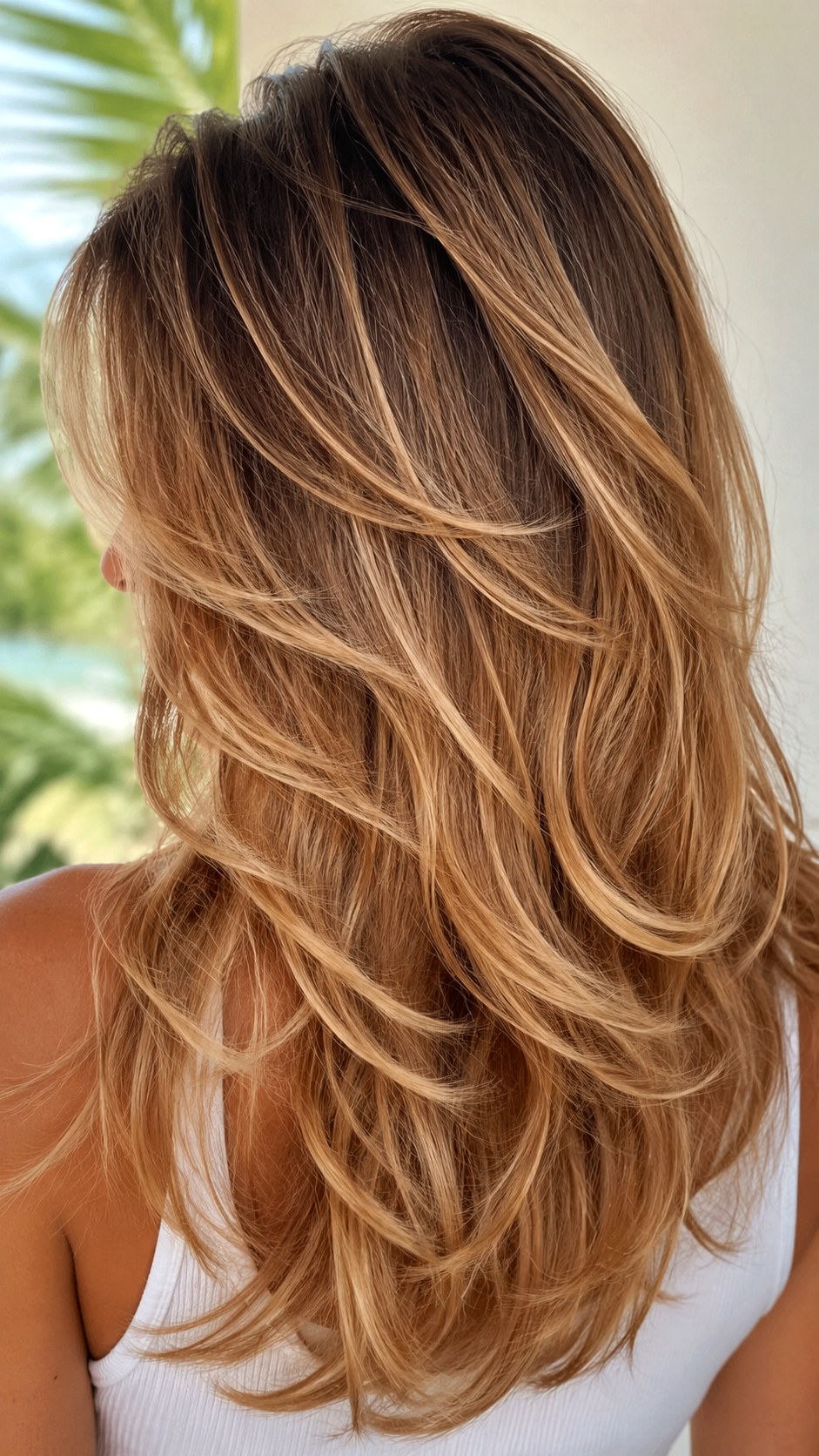 Sun Kissed Butterfly Layers for Summer - 23 butterfly haircut long layers ideas
