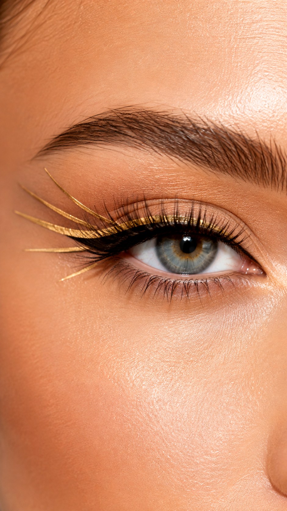 Sunburst Graphic Eyeliner Design - 23 Summer Eyeliner Looks