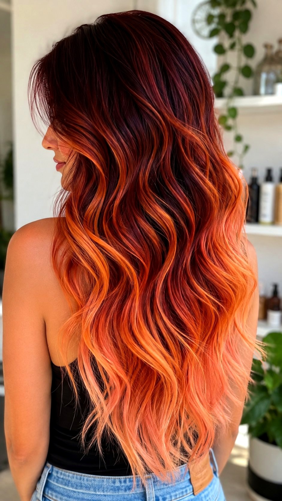 Sunset Ombre Gradient - 21 Copper Red Hair Color Ideas