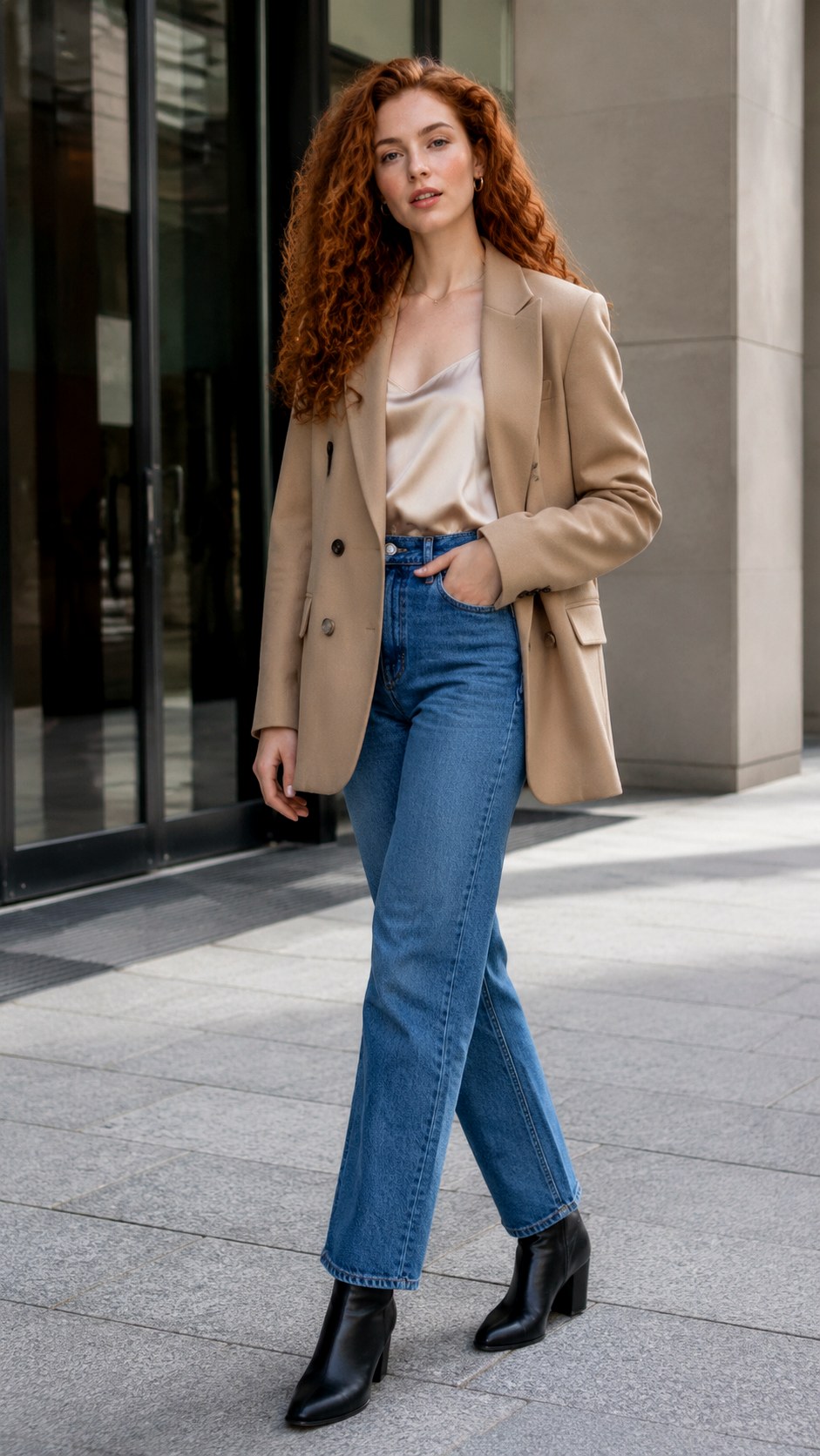 Tailored Blazer Jean OOTD Ideas - 22 jean ootd outfit ideas