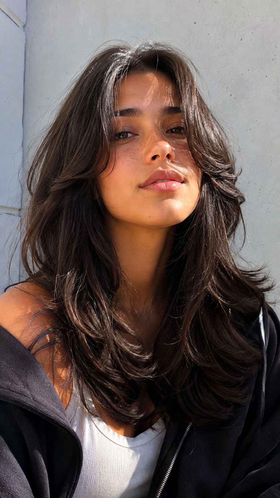 Thick Textured Wolf Cut - 22 medium wolf cut hairstyle ideas