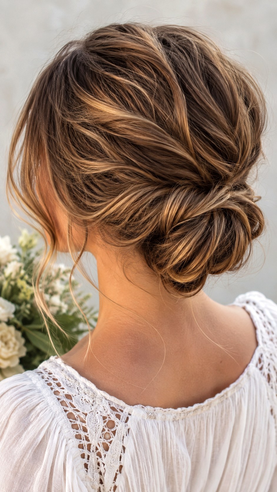 Tucked Under Bohemian Bun - 21 elegant bun hairstyles classy ideas