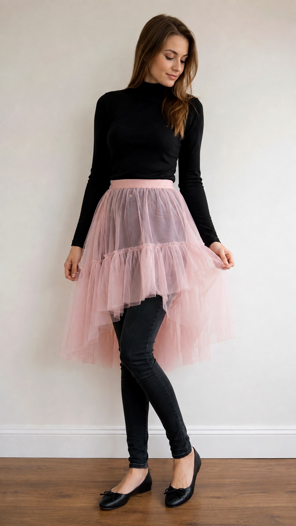 Tulle Skirt Over Senior Jeans - 24 senior homecoming jean outfit ideas