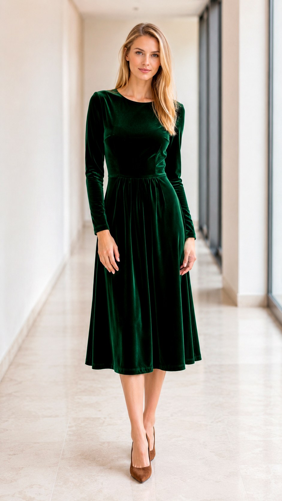 Velvet Midi Opera Outfit Elegance - 20 opera outfit ideas