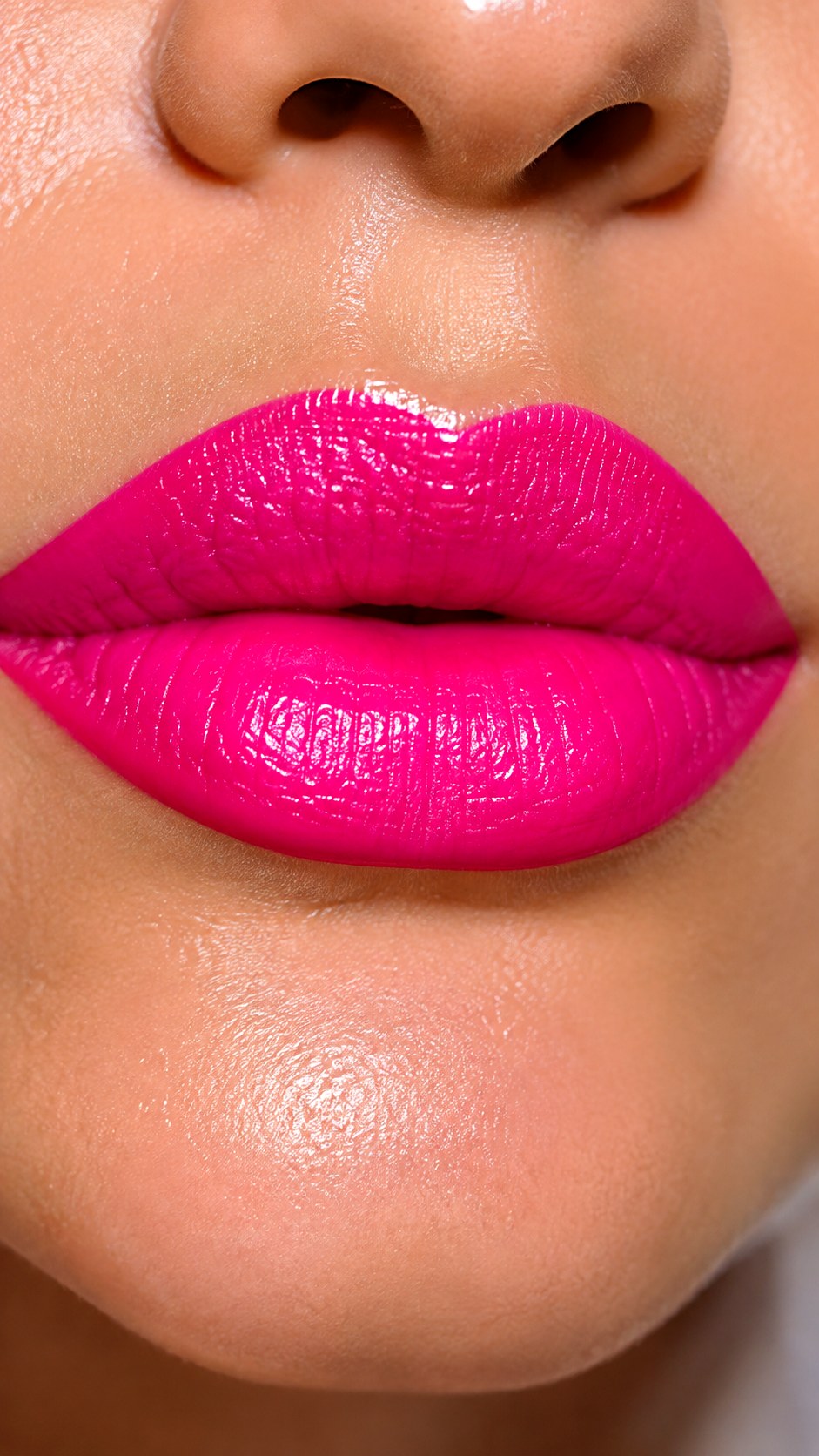 Vibrant Fuchsia Punch Color Lips - 25 Summer Trendy Lip Color Ideas