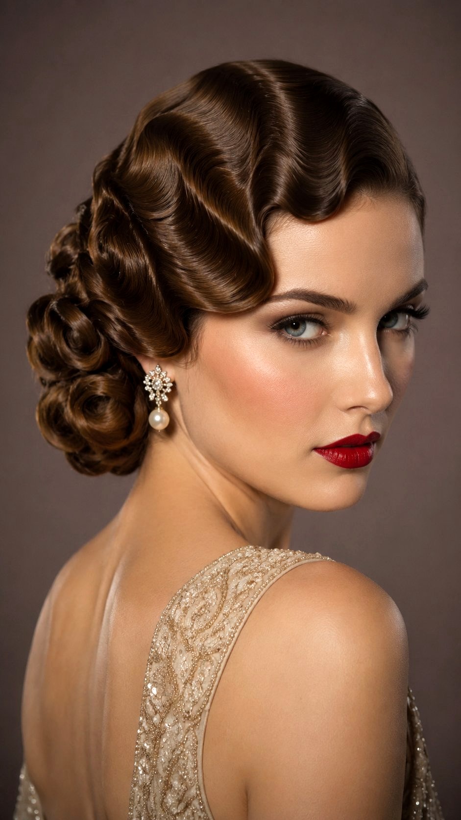 Vintage Hollywood Waves - 20 Hair Style Ideas