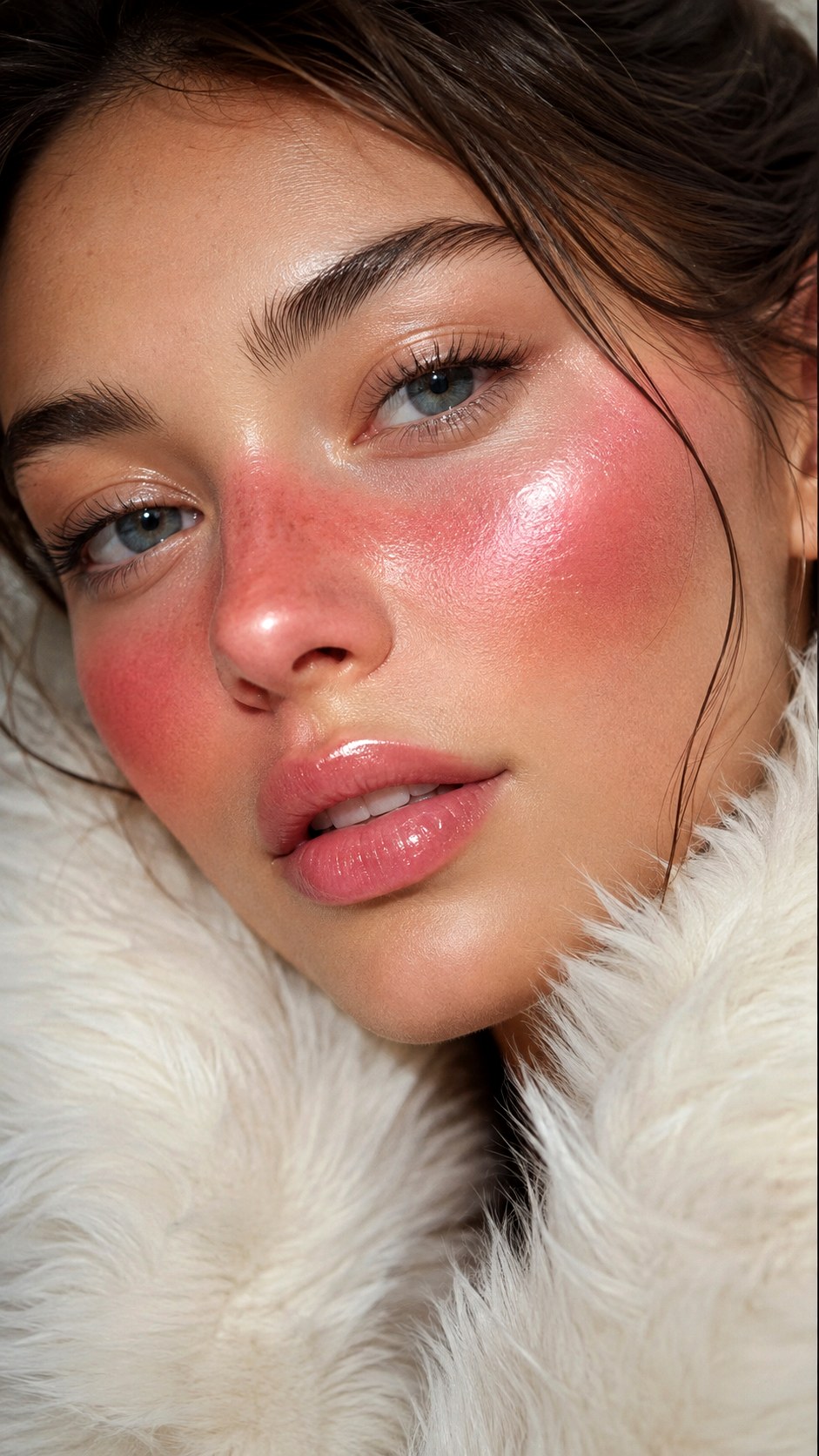 Viral Cold Girl Frosty Cheek Blush - 25 Jelly Blush Makeup Ideas