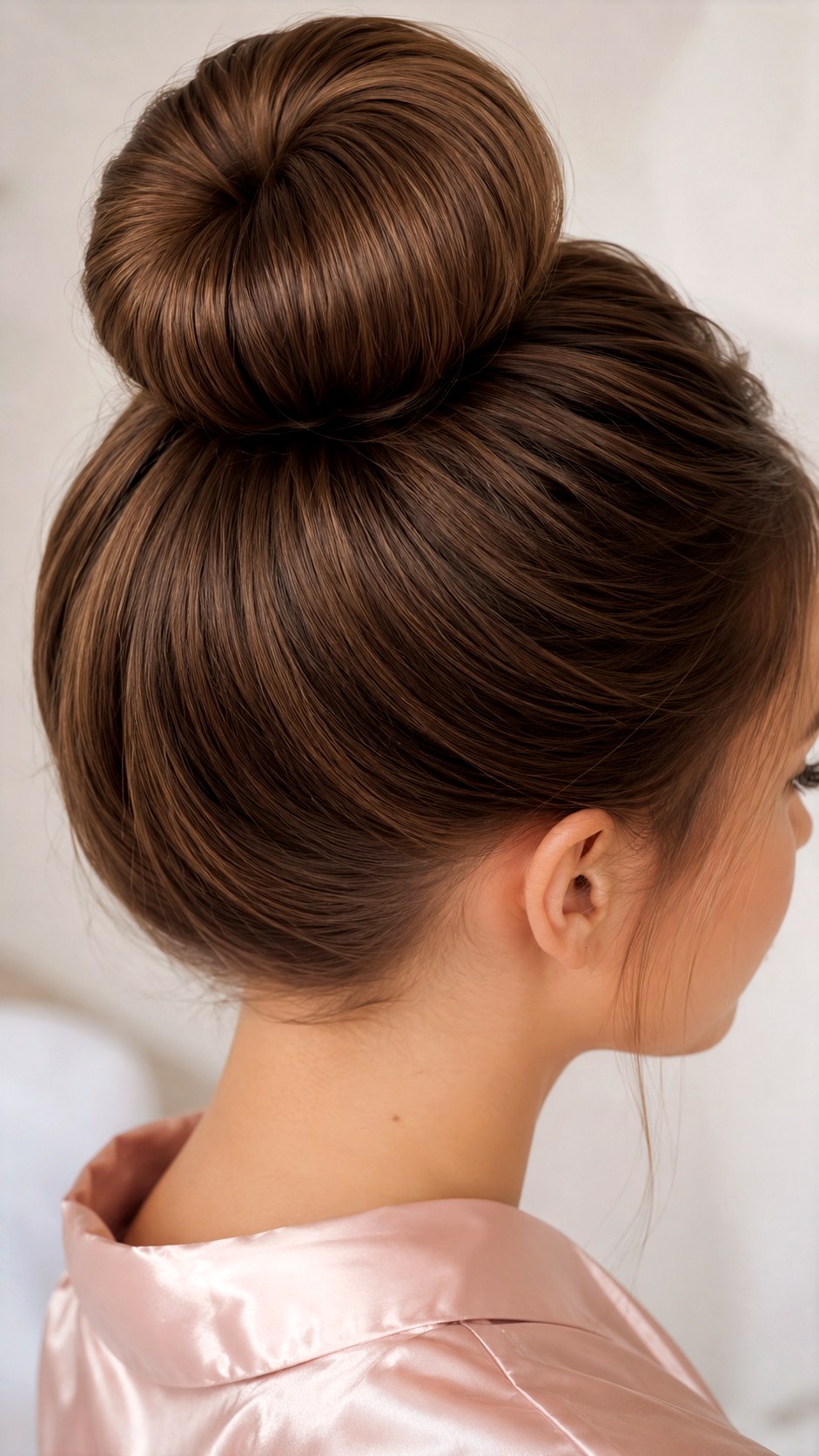 Voluminous Ballet Core Bun - 21 elegant bun hairstyles classy ideas