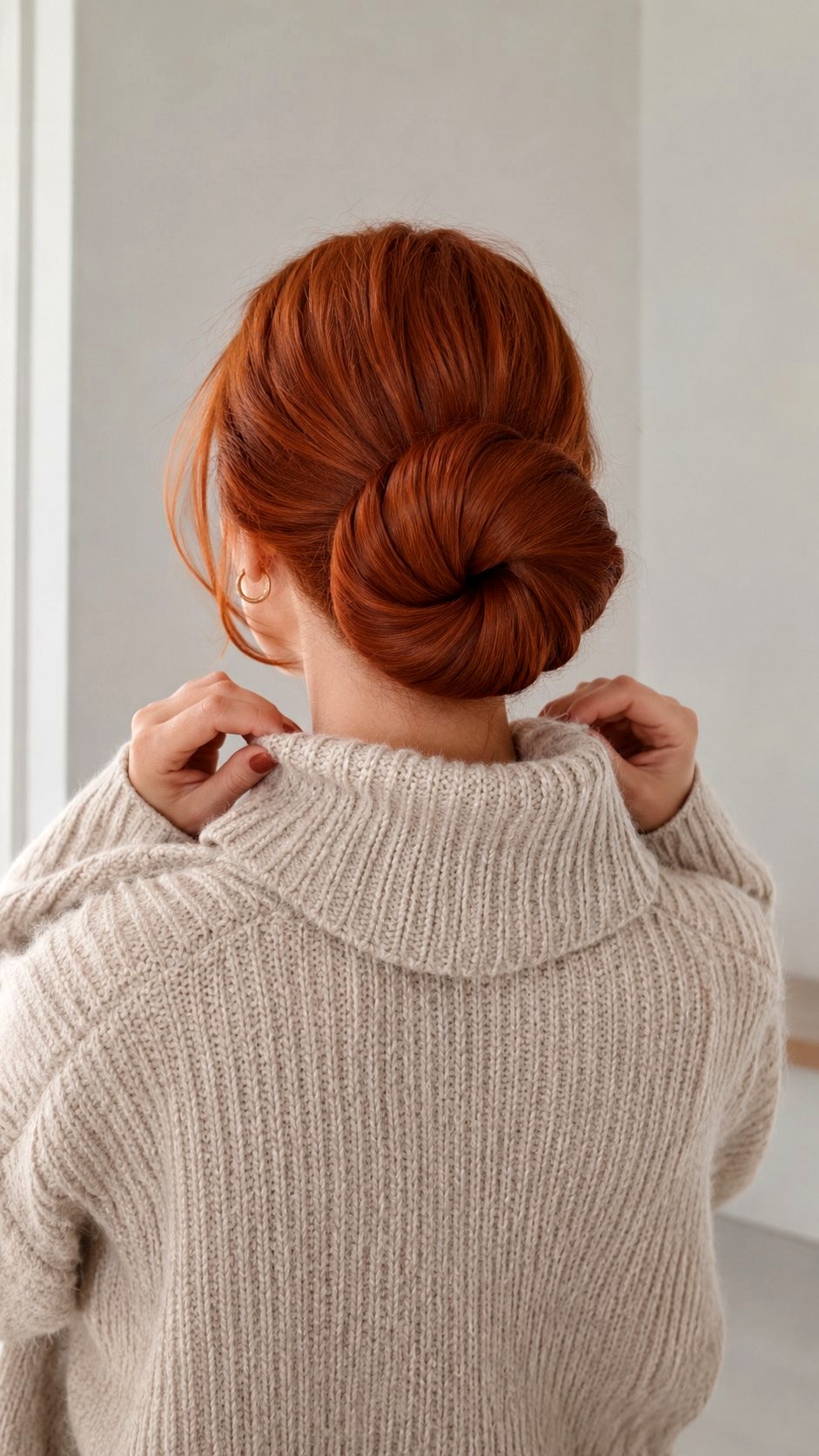Voluminous Cinnamon Bun Shape - 23 classy bun ideas