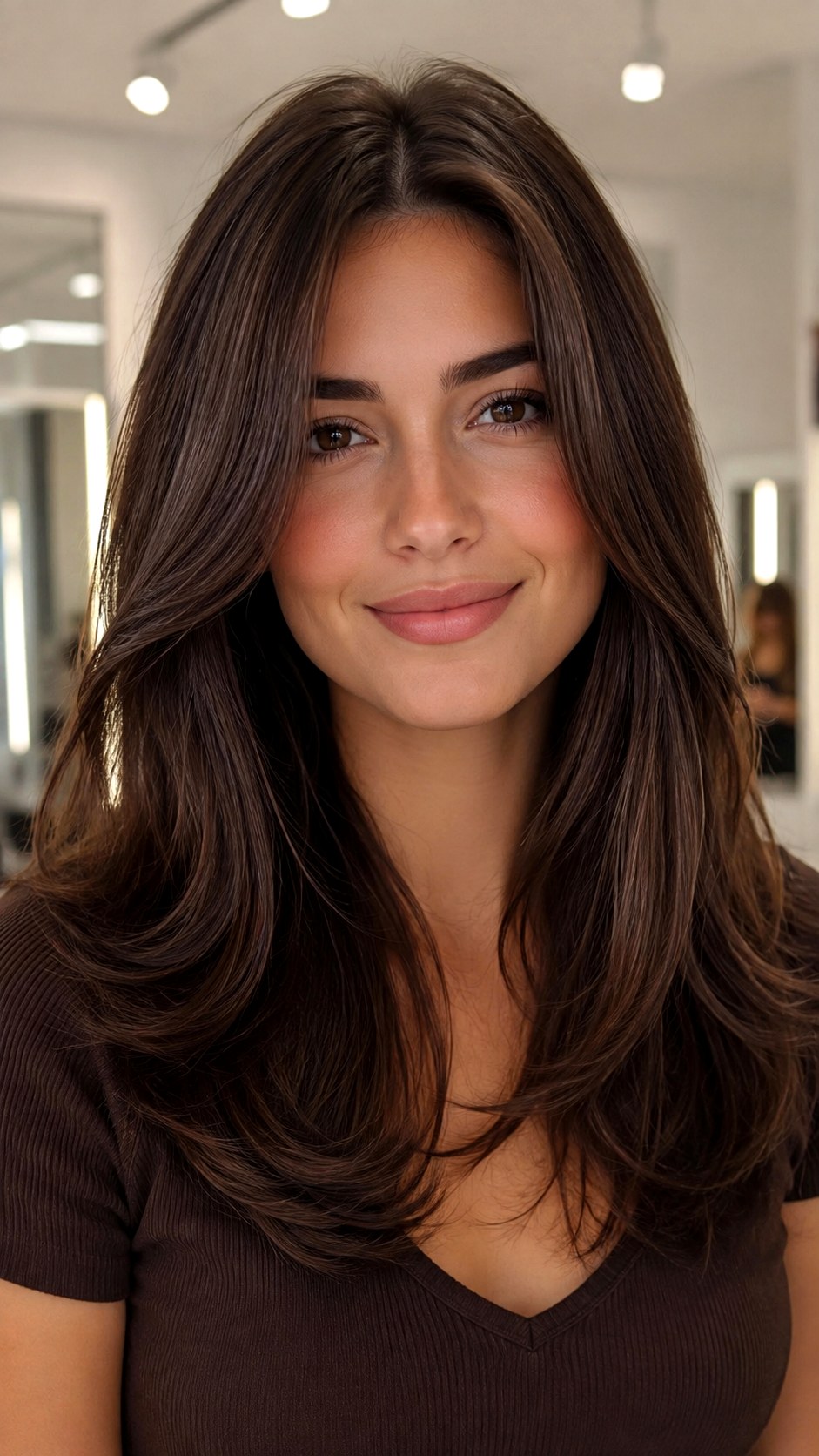 Walnut Brown Rich Autumnal Shade - 24 Brunette Hair Color Ideas