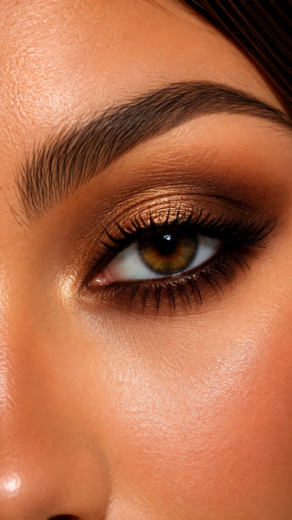 Warm Brown Smoky Liner Softness - 23 Summer Eyeliner Looks