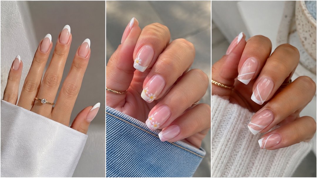 White French Tip Nail Design Ideas