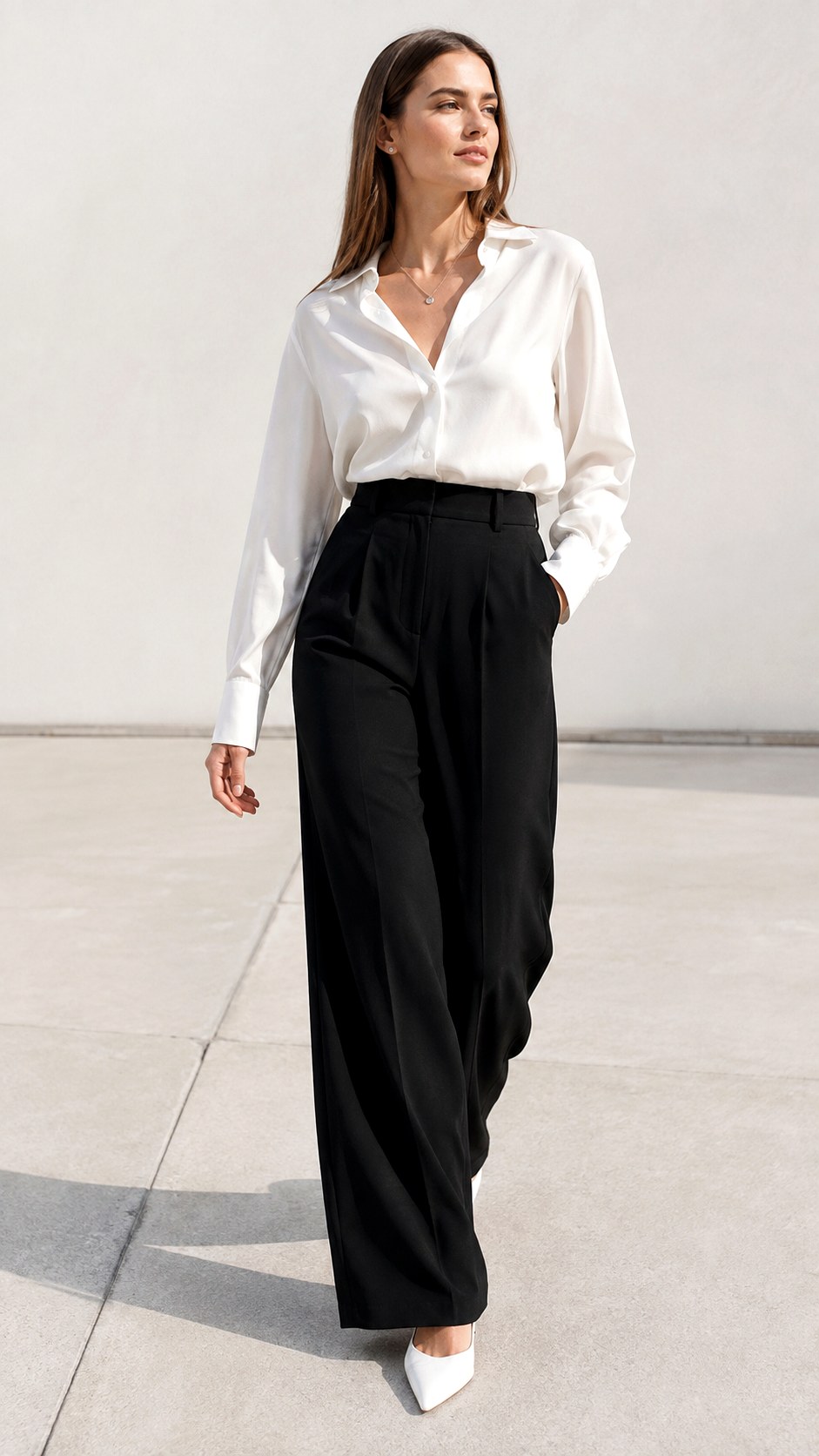 Wide Leg Trouser Opera Outfit - 20 opera outfit ideas