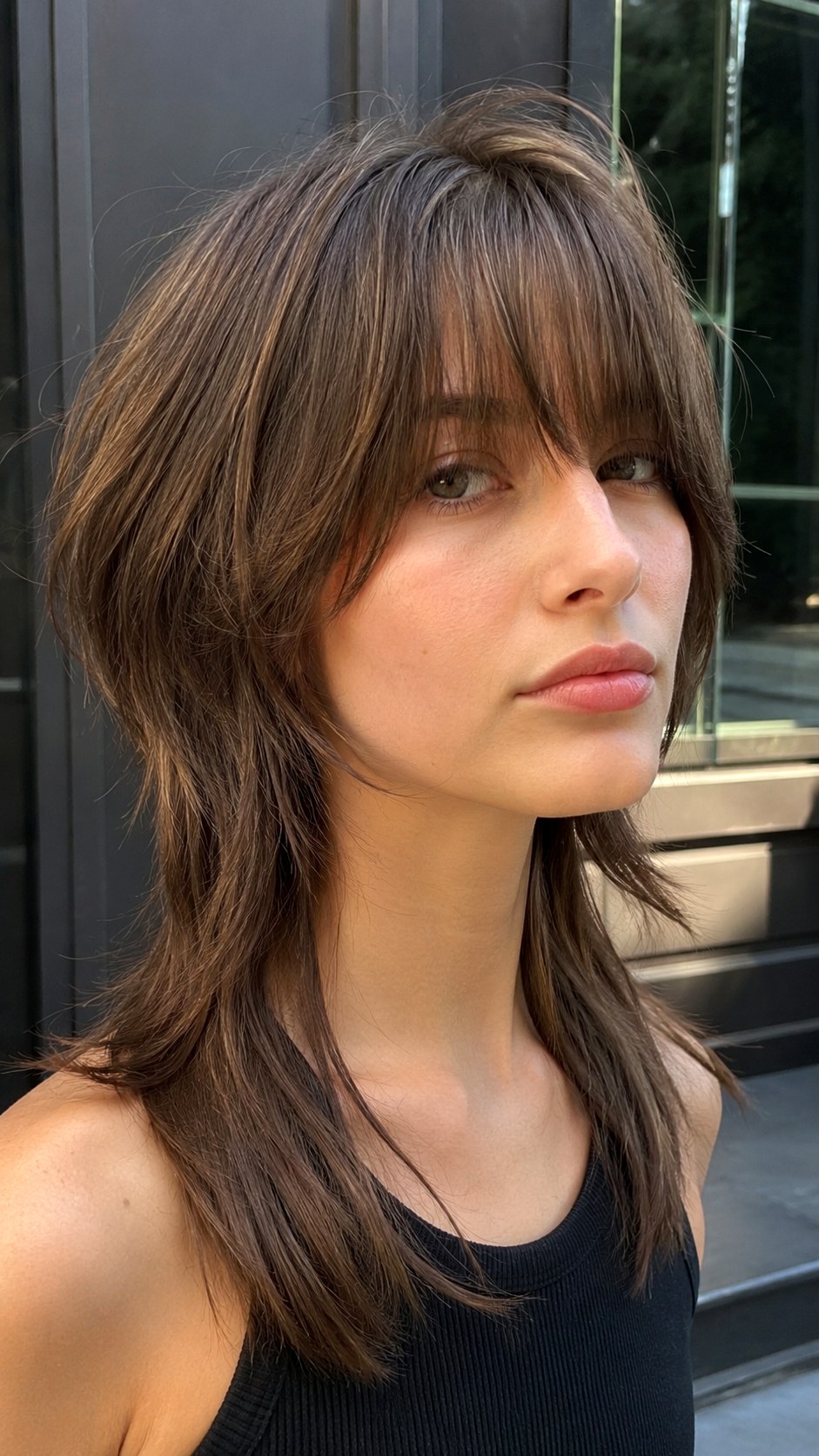Wispy Bangs Wolf Cut Mullet - 21 unstyled wolf cut hairstyle ideas