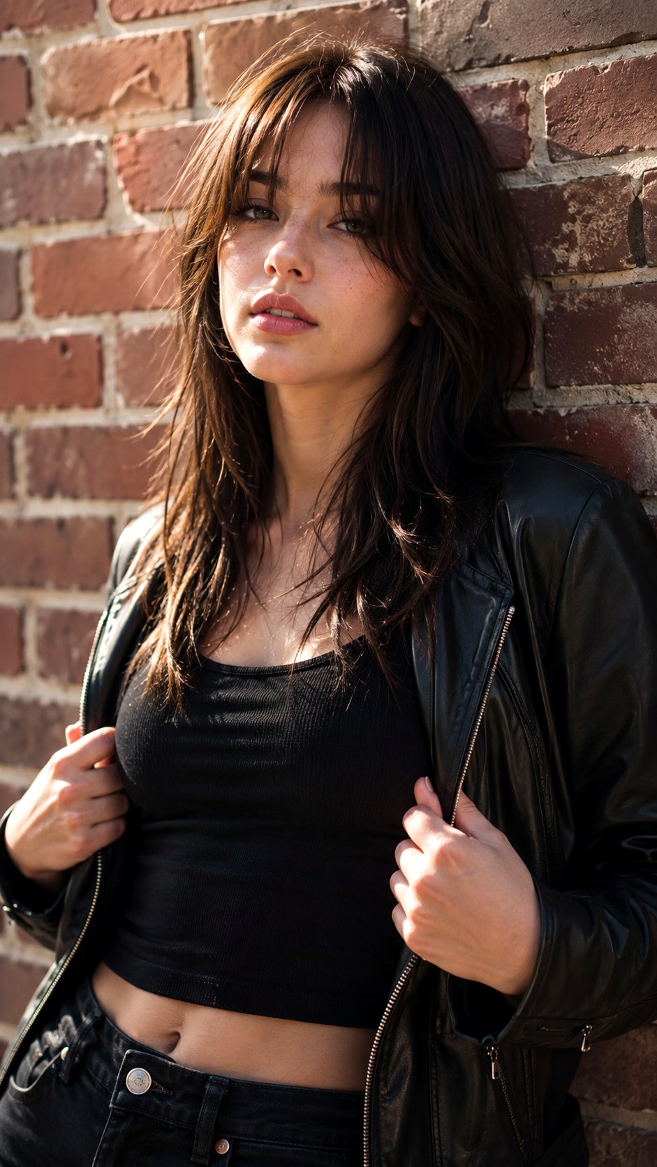 Wolf Cut With Curtain Bangs - 20 straight wolf cut hairstyle ideas