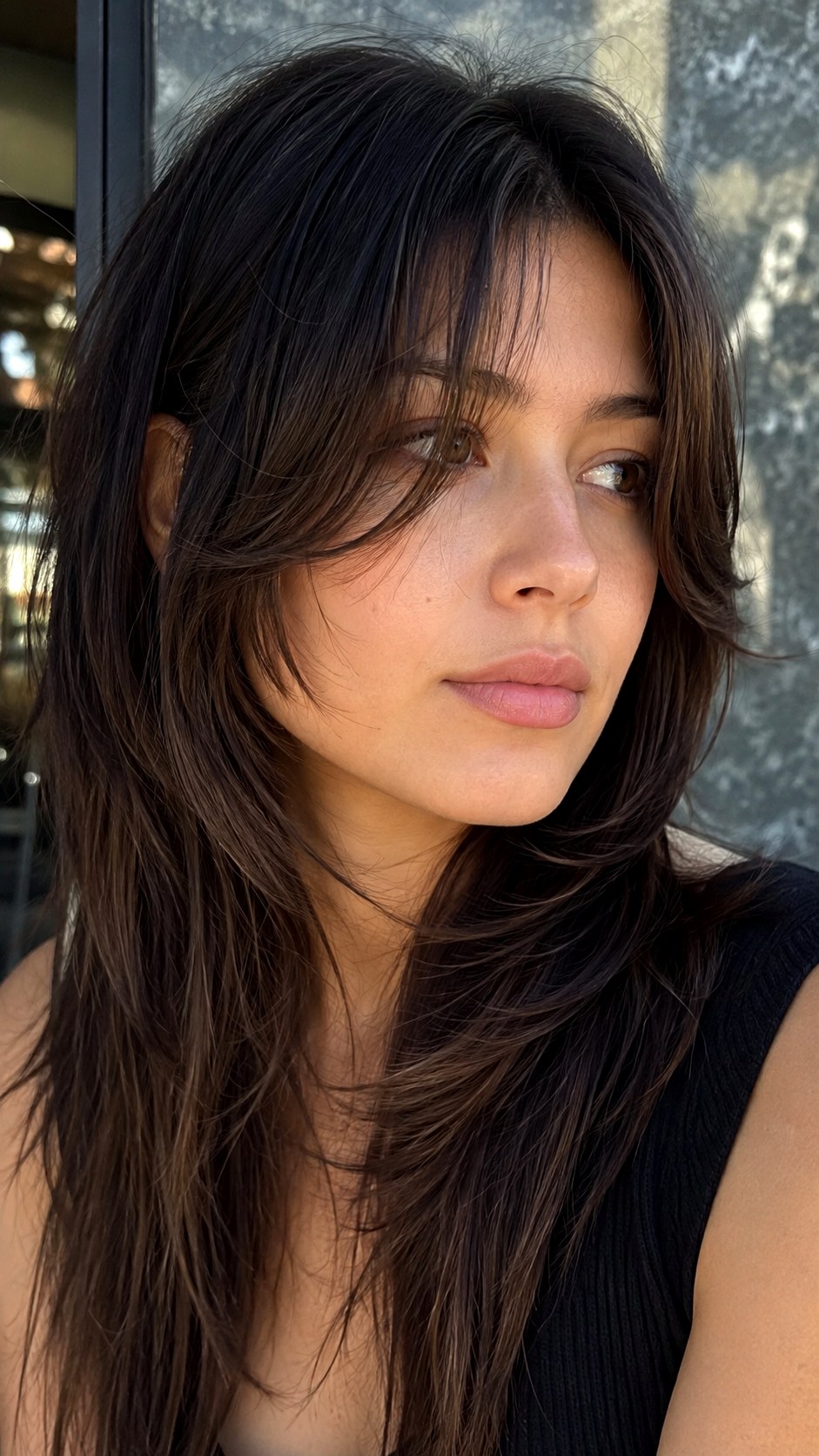 Wolf Cut With Face Framing Layers - 20 straight wolf cut hairstyle ideas