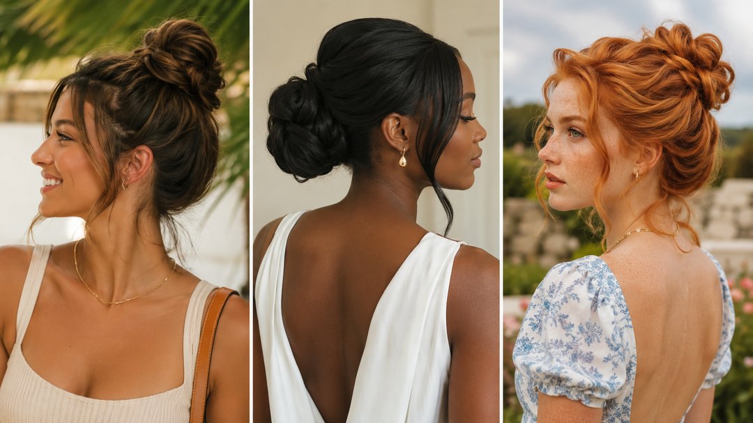 elegant bun hairstyles classy ideas