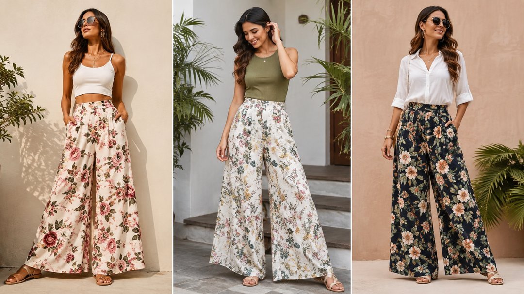 floral palazzo ideas