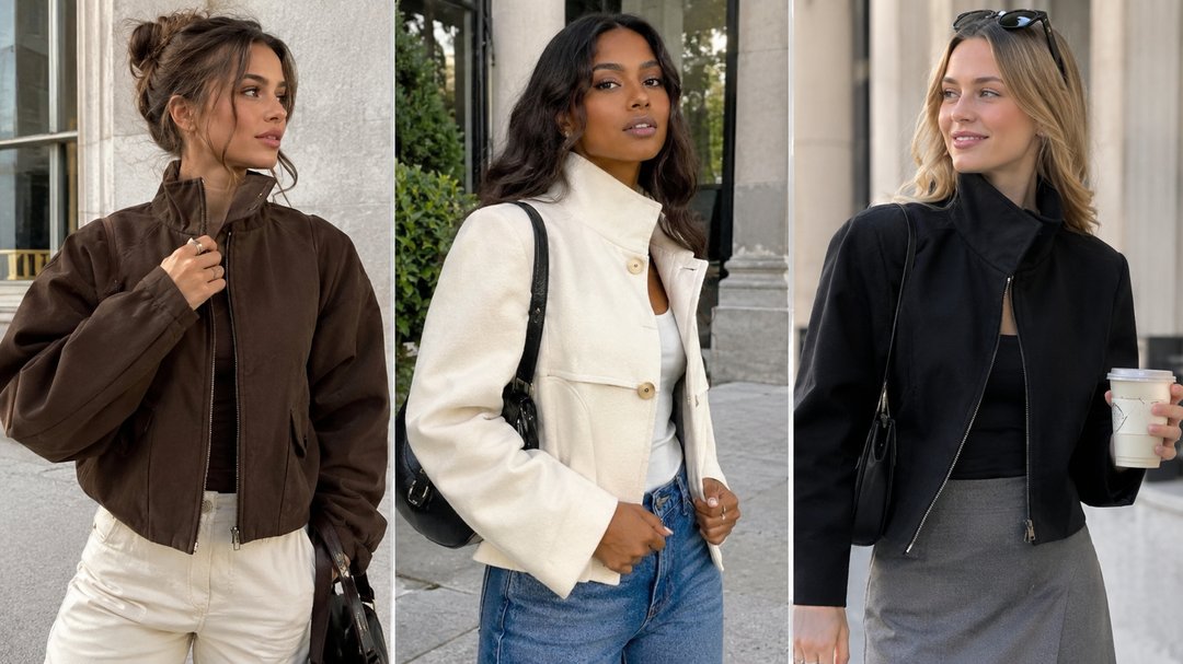 high collar jacket outfit ideas