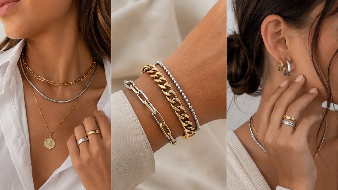 mixing gold and silver jewelry ideas