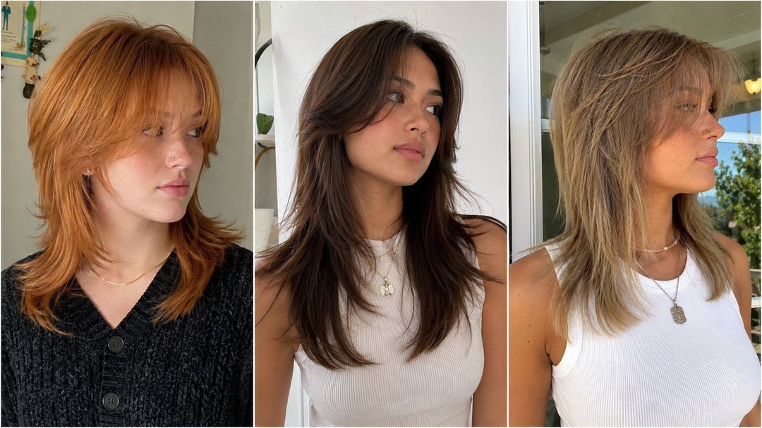 straight wolf cut hairstyle ideas
