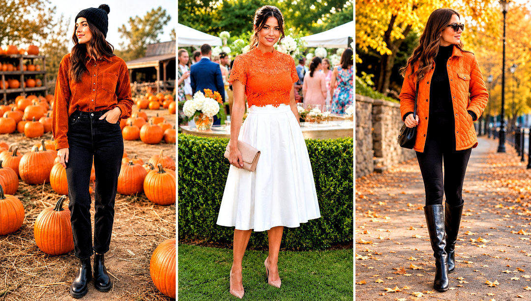 21 Orange Shirt Outfit Ideas