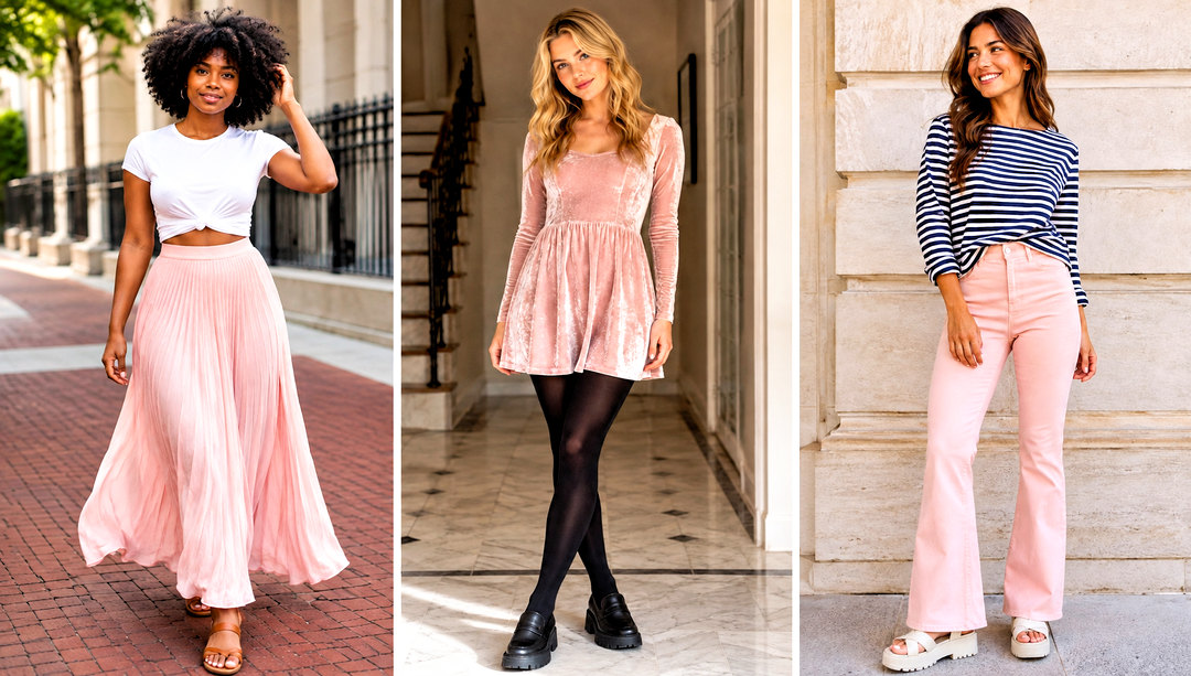 21 light pink outfit ideas