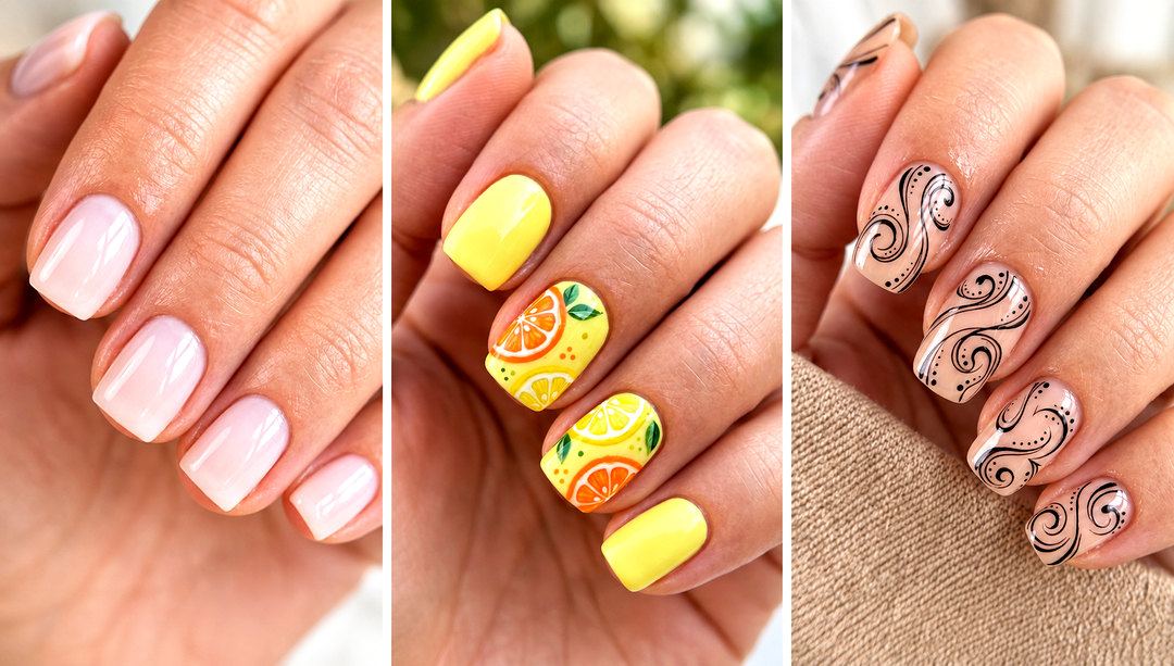 22 Simple Summer Nail Designs