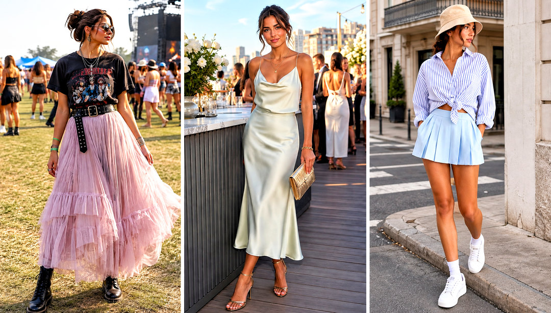 23 Powder Blue Skirt Outfit Ideas