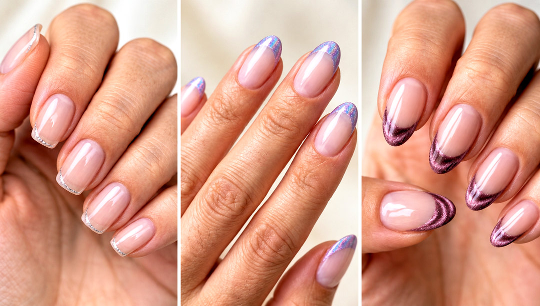 23 thin french tip nail art designs