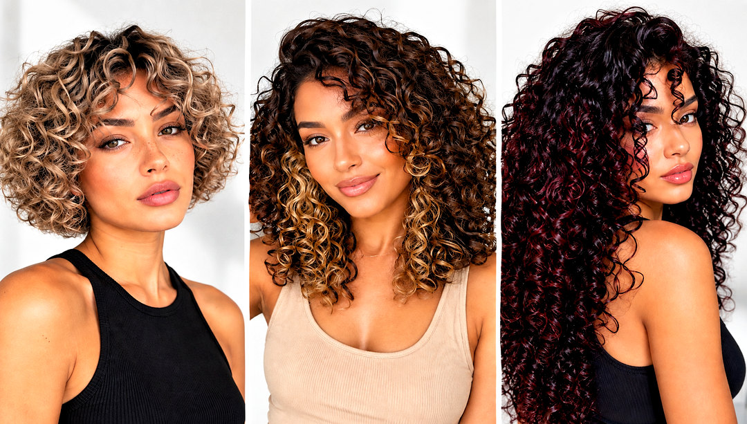 25 Curly Hair Color Ideas