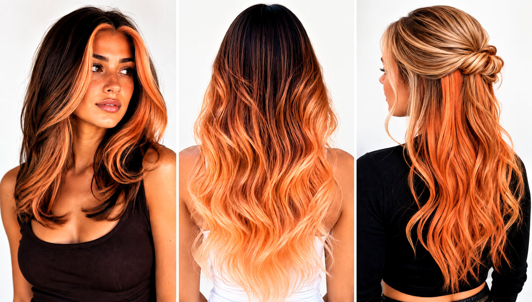 25 Golden Apricot Hair Color Ideas
